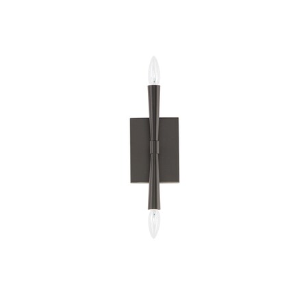 Maxim Rome 2-Light Wall Sconce 24621BK